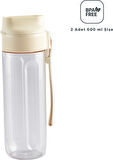Jumbo x Homend Artfood 7025H Smoothie Blender Krem